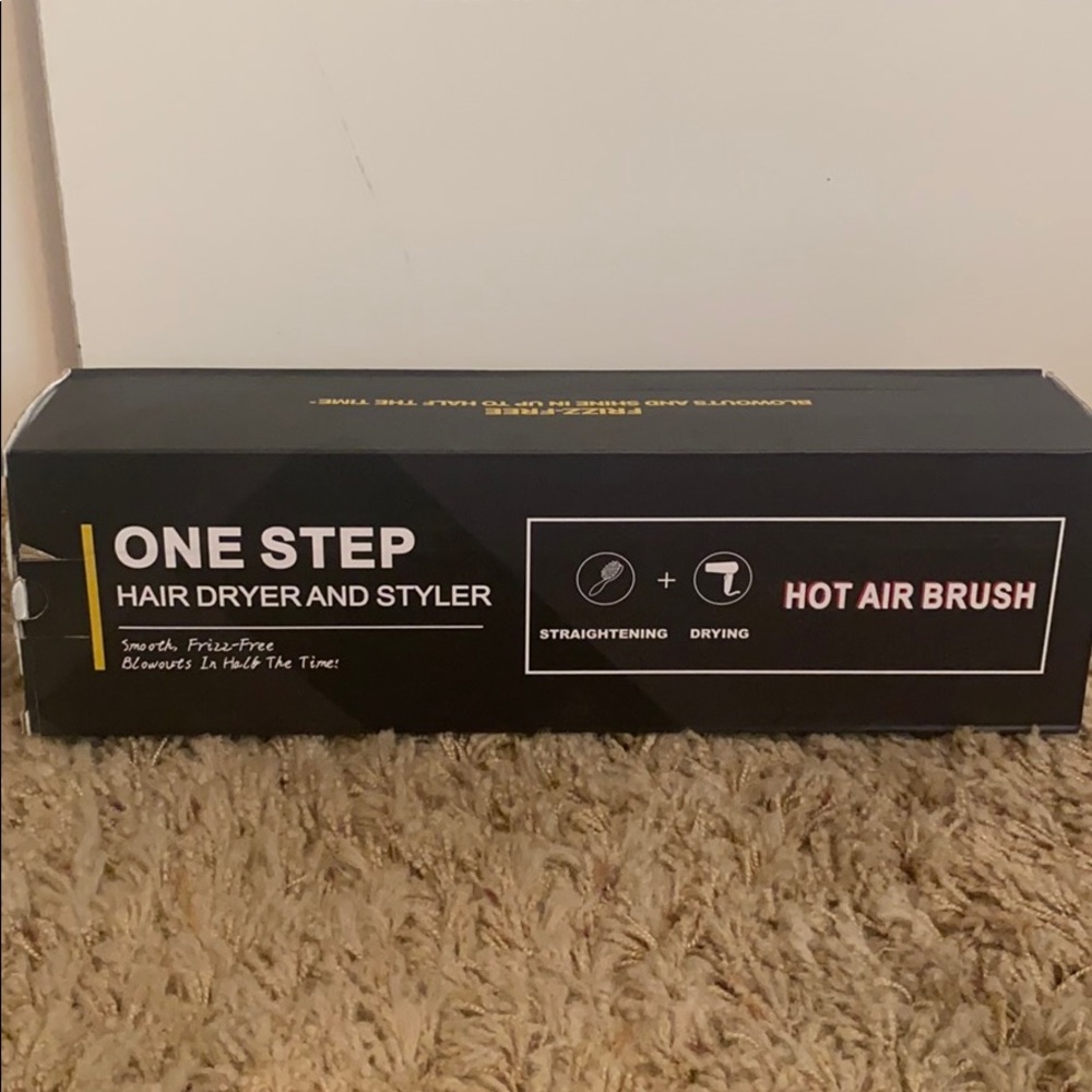 One step hair dryer and styler tool